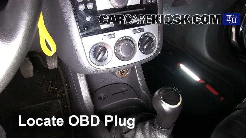 2008 Opel Corsa D 1.2L 4 Cyl. Lumière « Check engine » du moteur Diagnostic